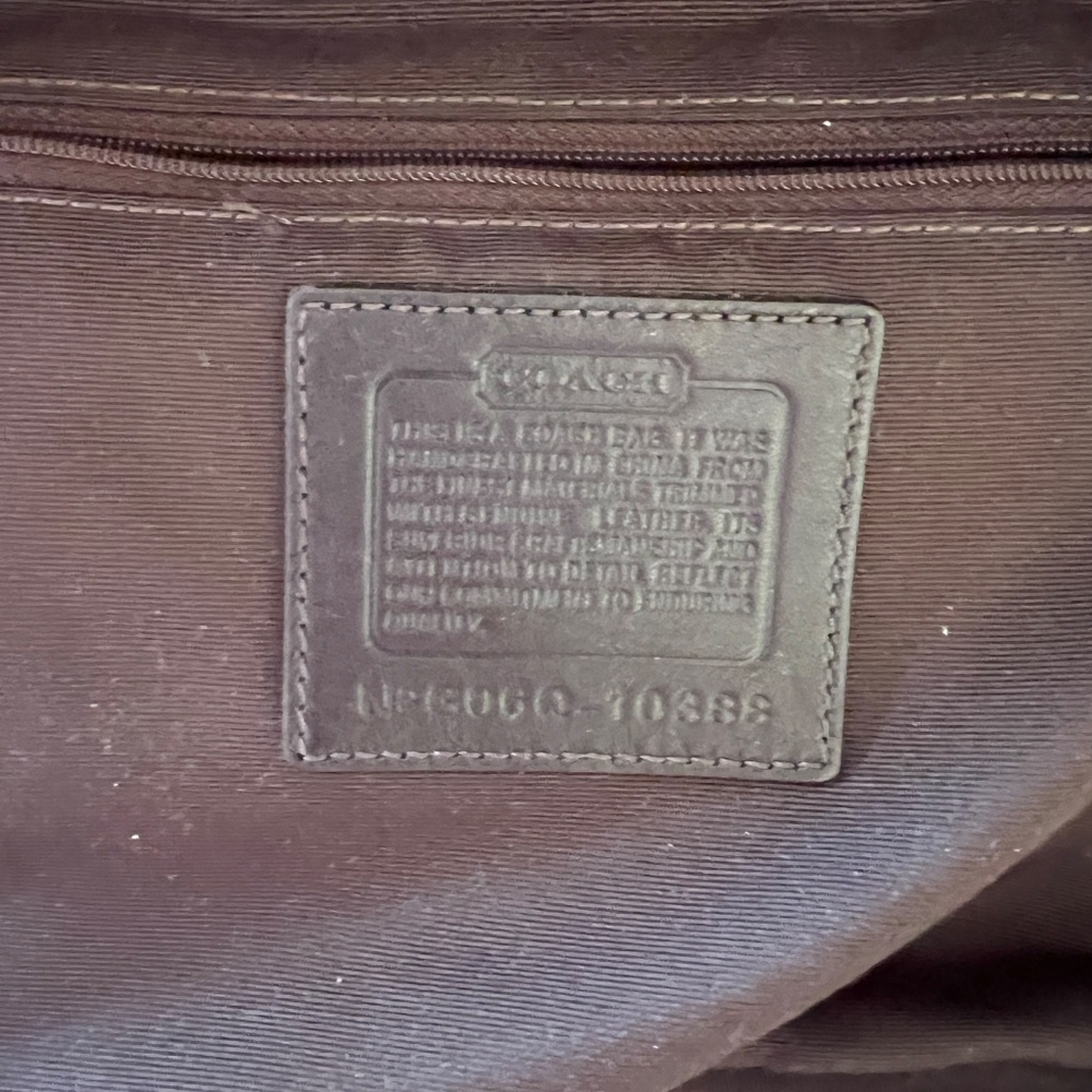COACH Signature Multicolor Patchwork Tote/Shoulder Shopper Bag - Picture 12 of 16